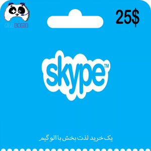 خرید گیفت کارت 25 دلاری اسکایپ