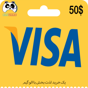 خرید ویزا کارت 50 دلاری آمریکا